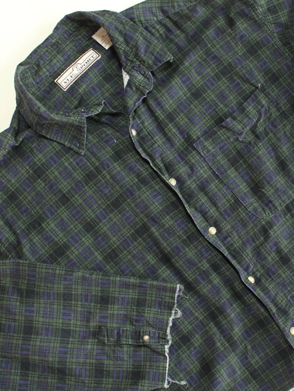CROPPED M.E. Sport Flannel
